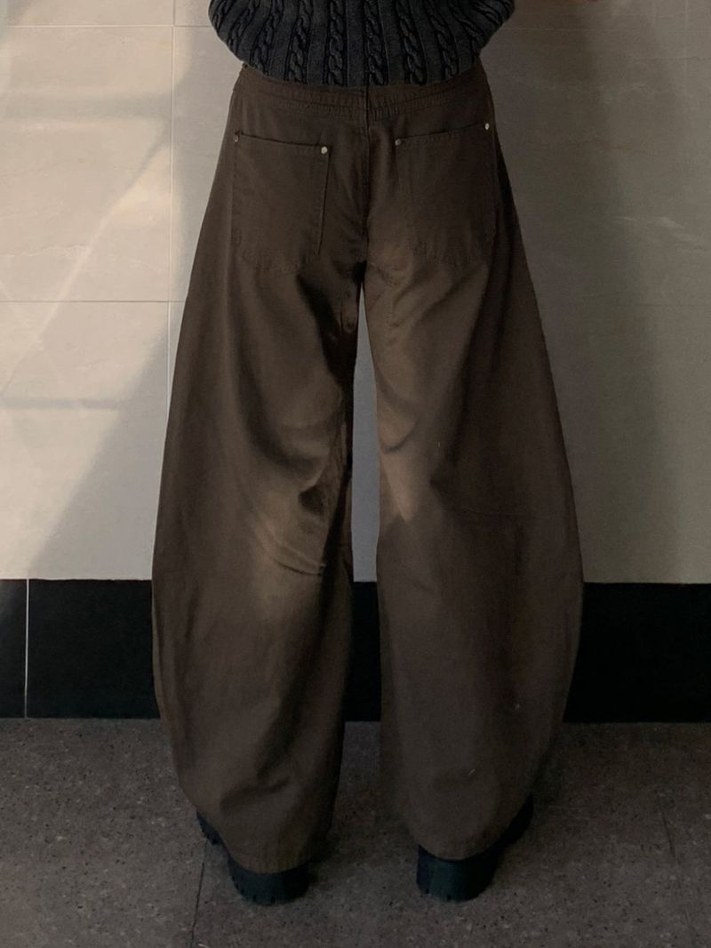 Mensfloor（メンズフロア）の「Alfor Pintuck Curved Dart Pants（Pants）」