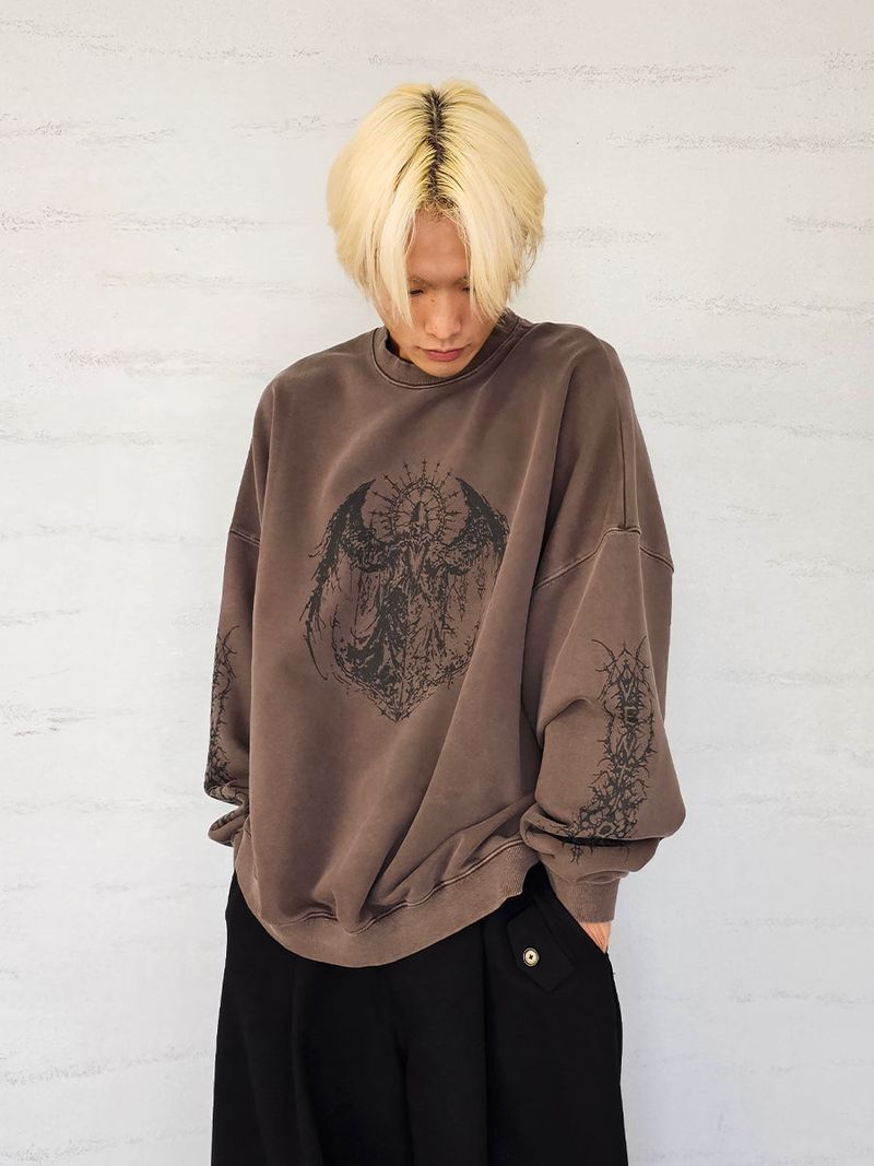 VENTIQUE Pigment Gabriel Sweatshirt 3colors