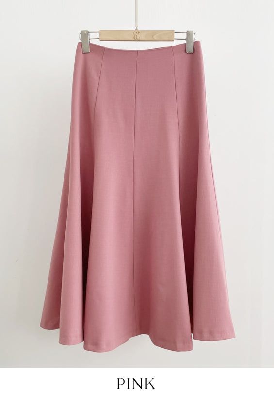 Elina Span Flare Long Skirt