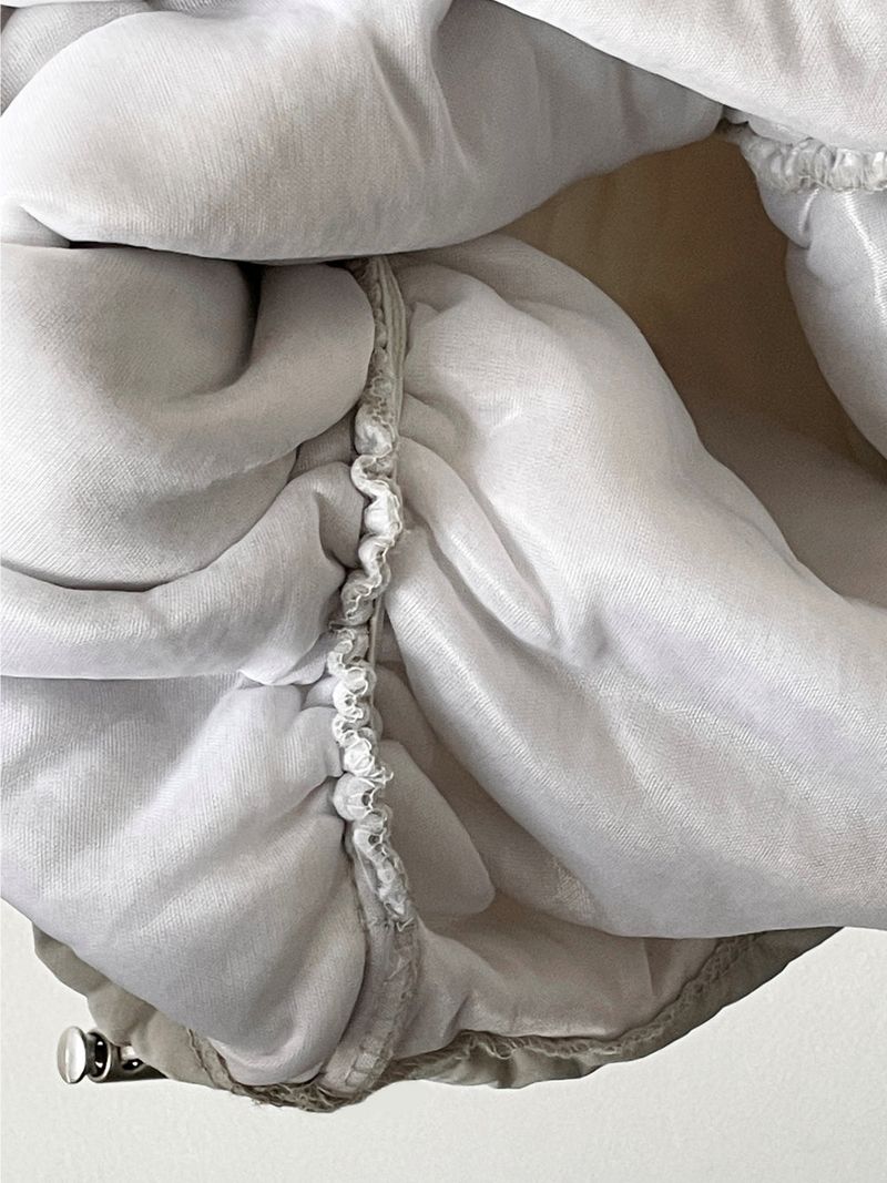 Temperature padding wide pants 