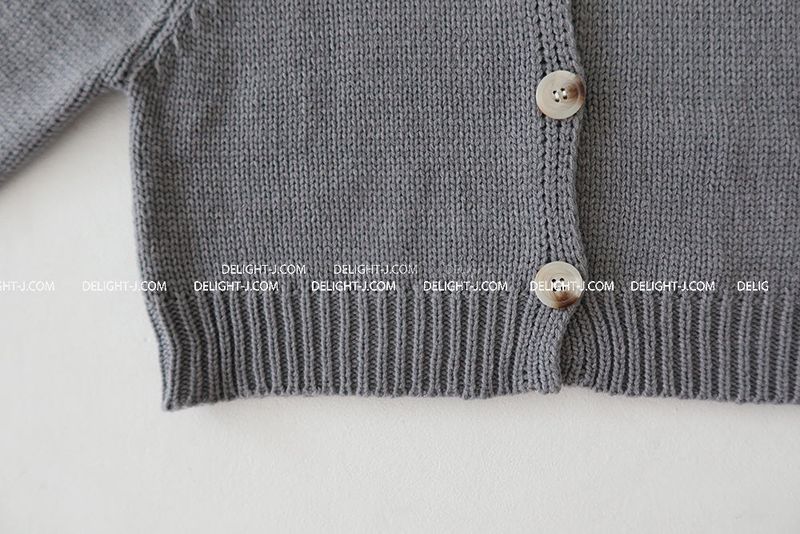 Half-length Balloon Knit Short Cardigan