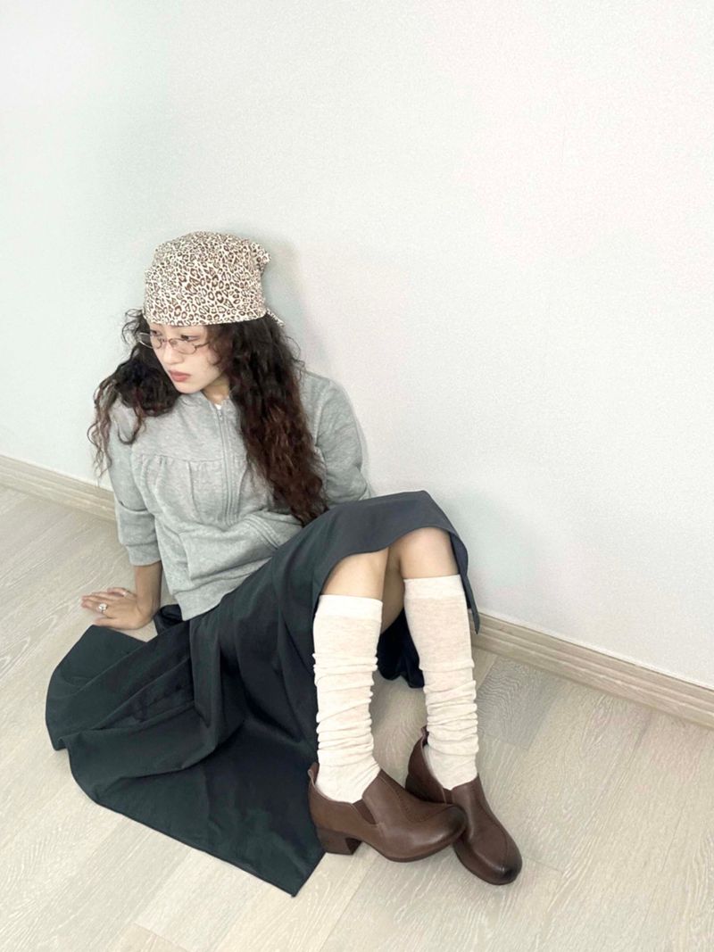 Yuragi Asymmetrical Skirt