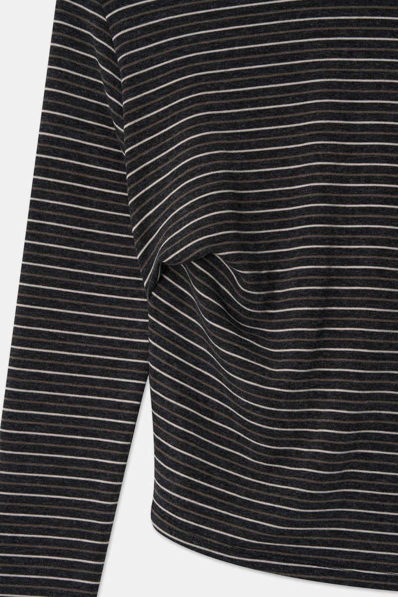 RETRO ASYMMETRIC TOP_CHARCOAL