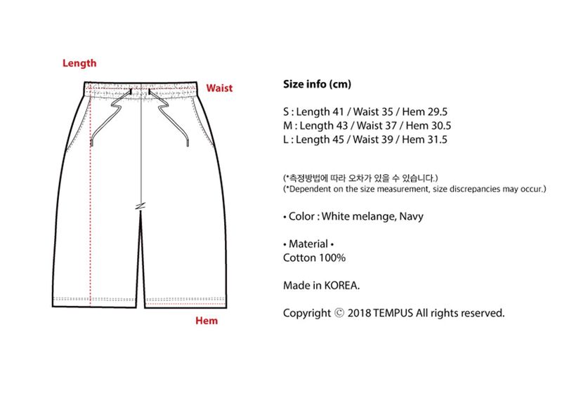 TEMPUS EASY HALF PANTS [NAVY]