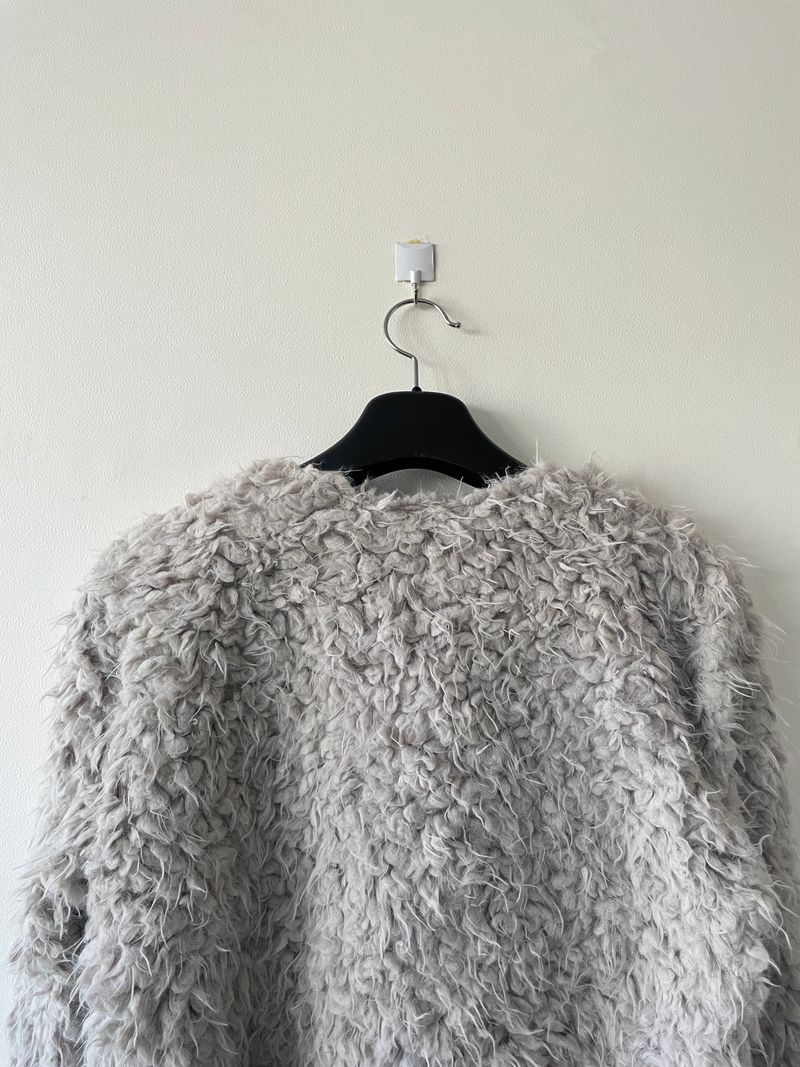 Floofy fur cardigan 