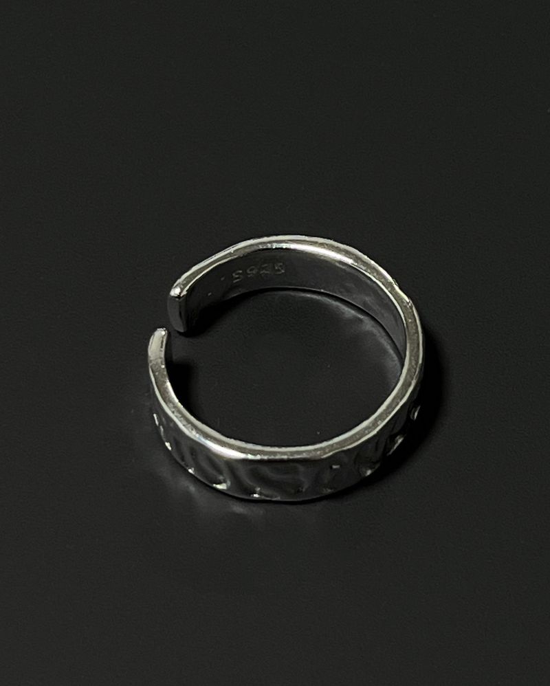 wrinkle ring (925silver)