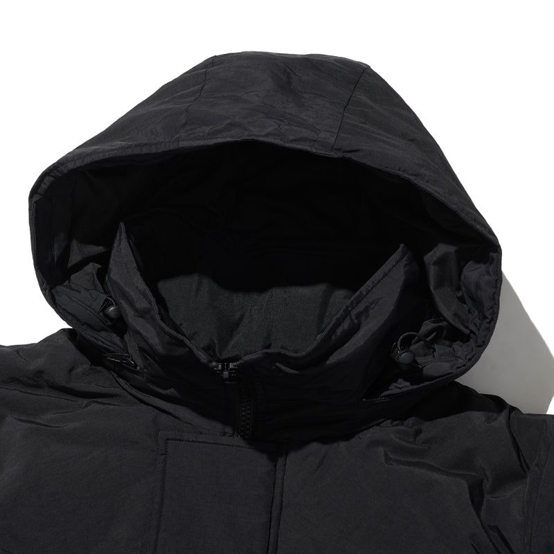 MOSS 2 HIGH-NECK HOOD PARKA [BLACK]