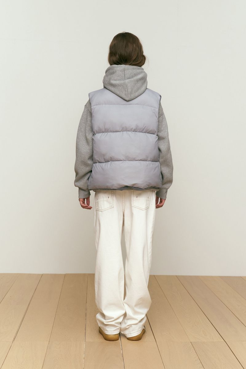 CHERRY REVERSIBLE PADDING VEST [BLUE]