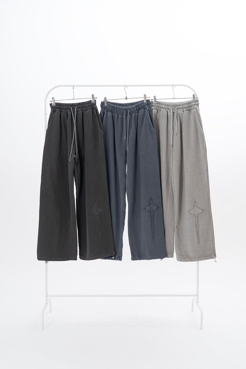 Argen Shine Embroidered Pigment Sweatpants