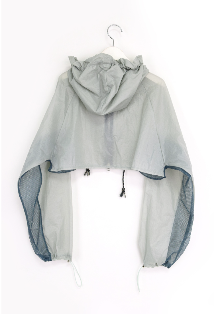 rain short hood jumper(3color)