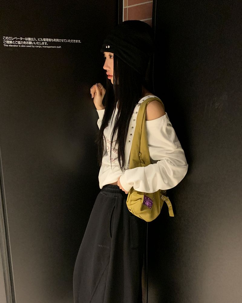 [ORIGINAL] Fib Pintuck Wide Training Two-Way Pants
