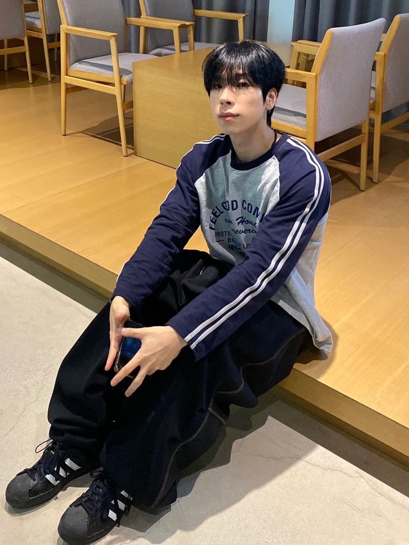 Color Sweat Denim Stitch Balloon 2C