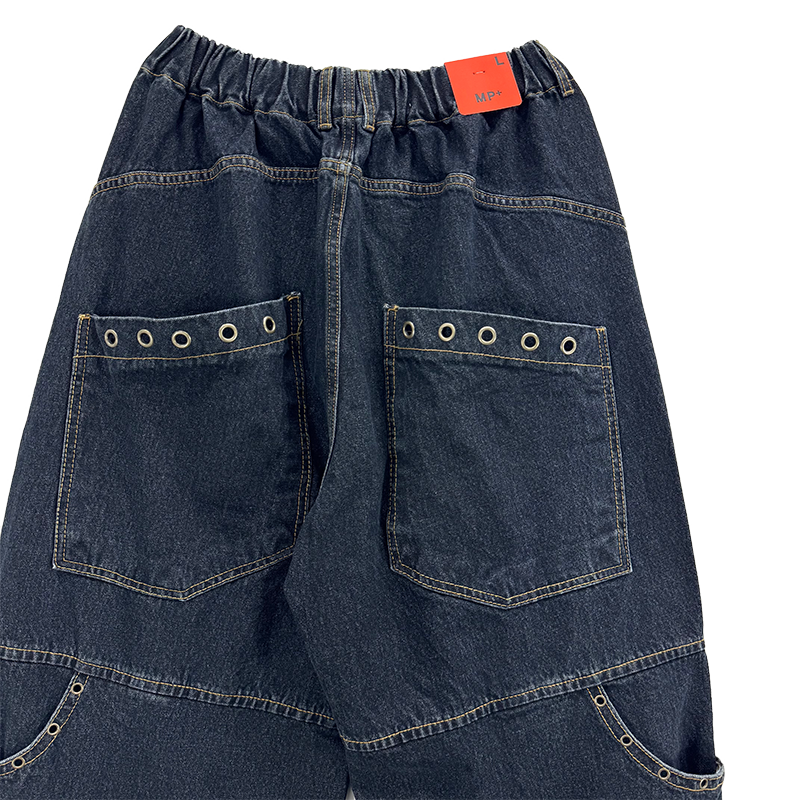アイレットポケットバルーンデニムパンツ