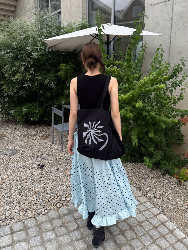 dot cake skirt