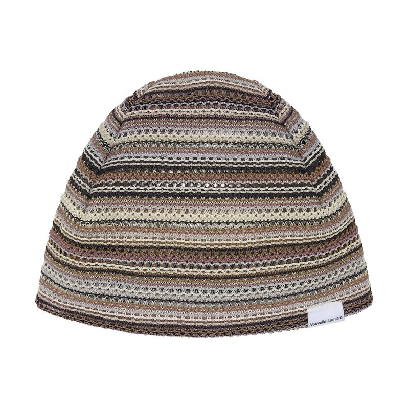 Nouvelle Lumiere(ヌヴェルルミエール)の「Artif Beanie Sand Beige(Hats)」