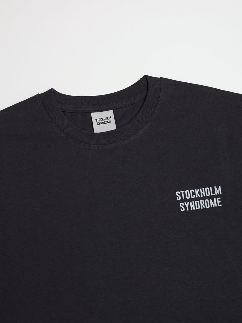 STHLMSNDRM スカルTシャツ - チャコール