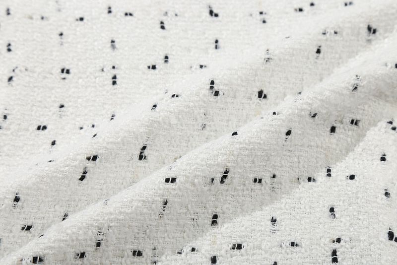 PURE TWEED DRESS_WHITE
