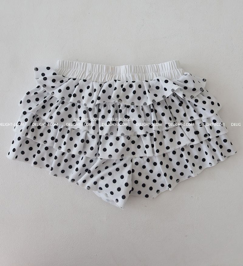 Dot dot cancan frill shorts