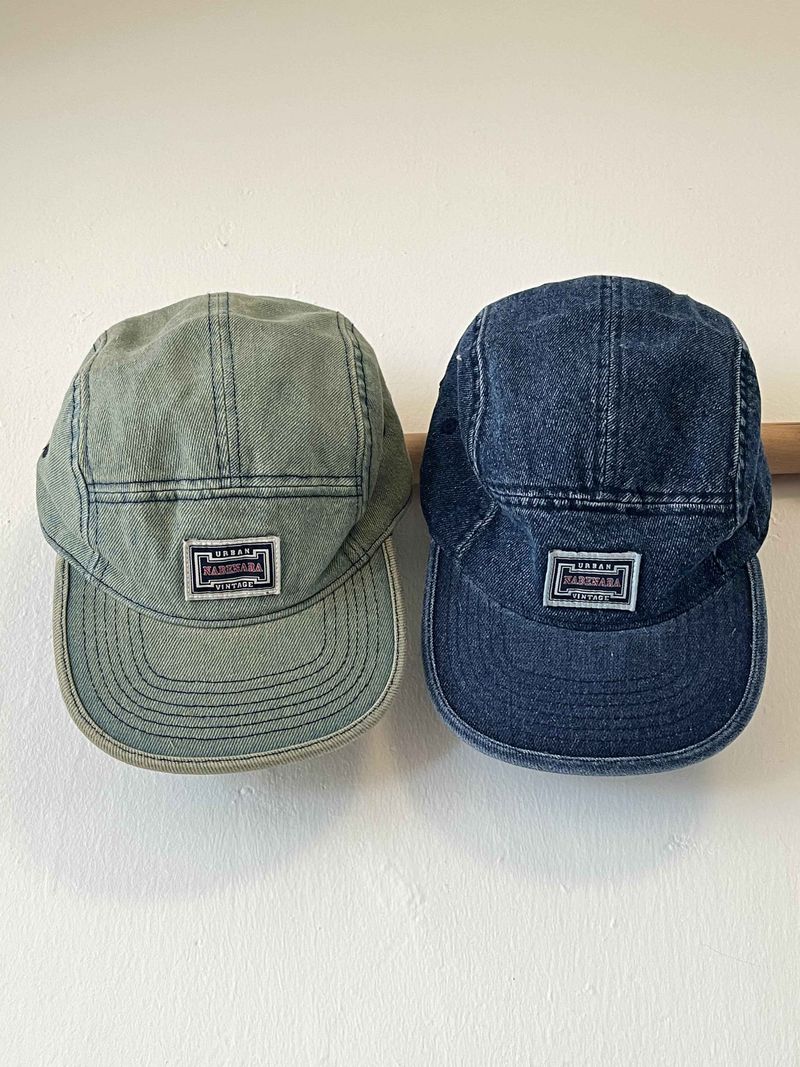Cumil Denim Patch Snapback Ball Cap
