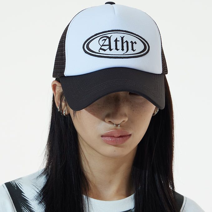 BROWN ATHR TRUCKER CAP