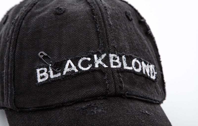 BBD Cross Damage Custom Denim Cap (Black)