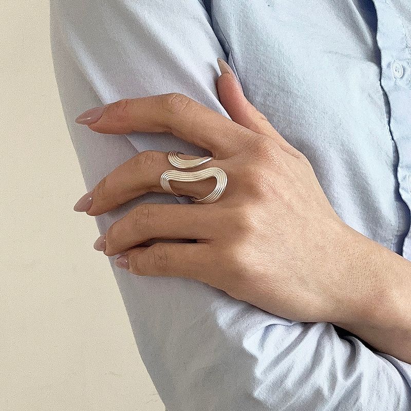 [925silver] Helix ring