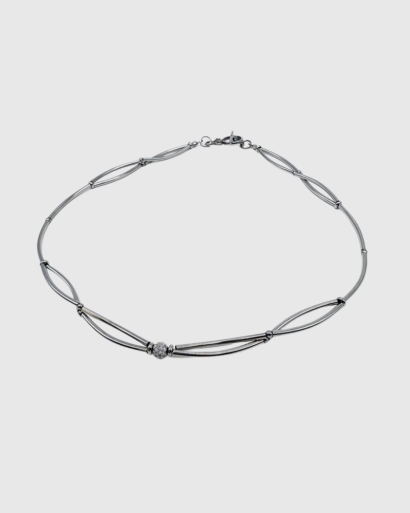 Vine cubic necklace
