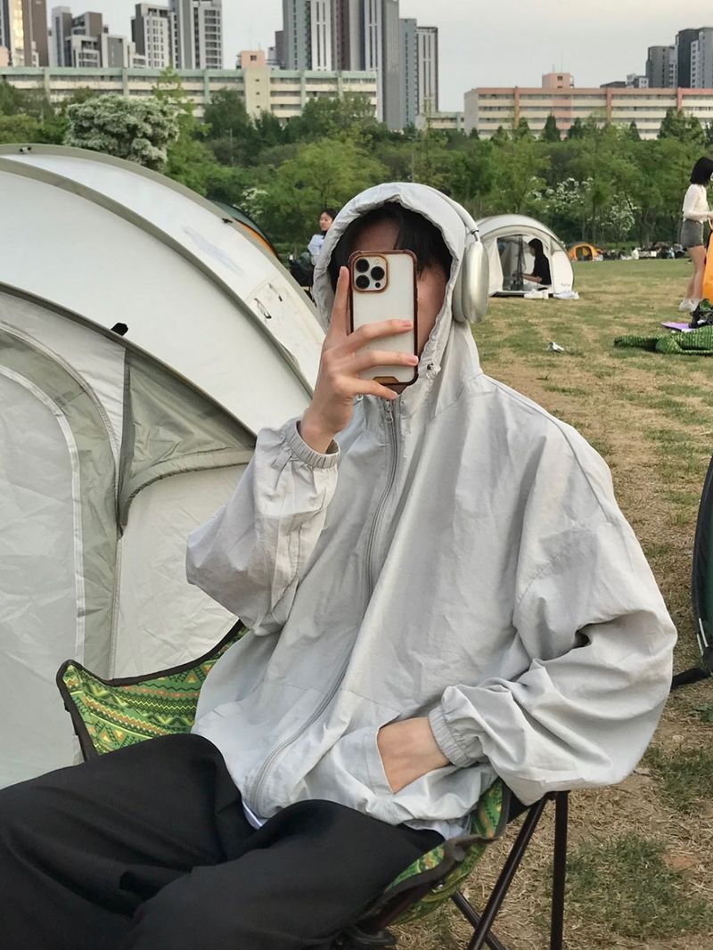Kaiden loosefit windbreaker