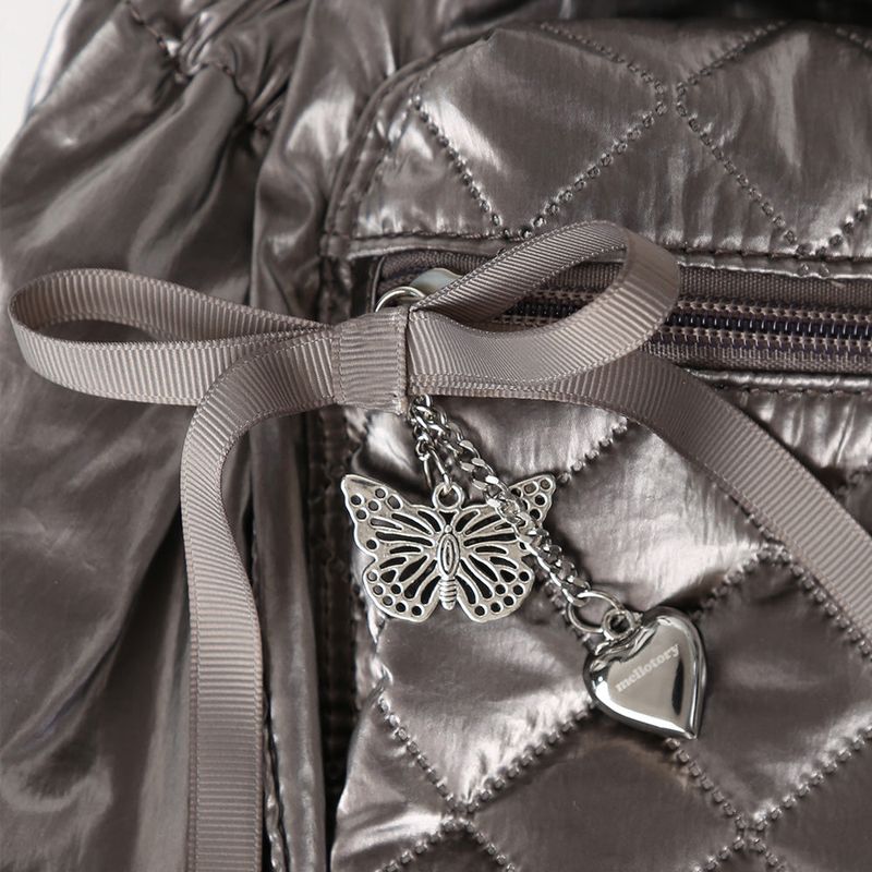 MELLO QUILTING BACK PACK (DEEP GRAY)