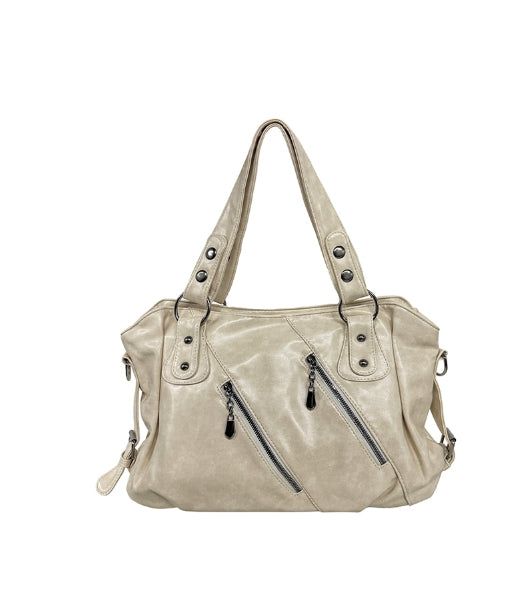 ULAN(ユレン)の「Cardi Stud Double Zipper Shoulder Bag(Bags)」