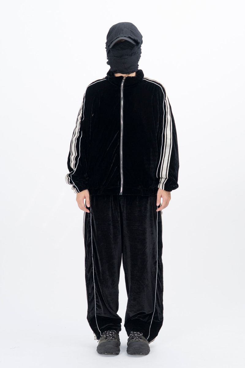 OAN(オアン)の「スプレンテープトラックベルベットセットアップ(セットアップ)」