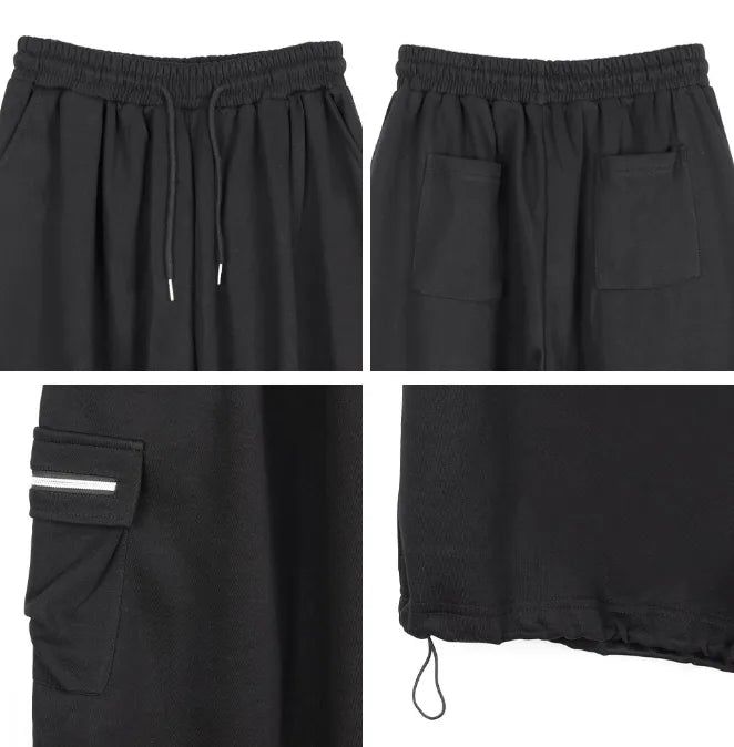 Diven Zipper Cargo Training Pants