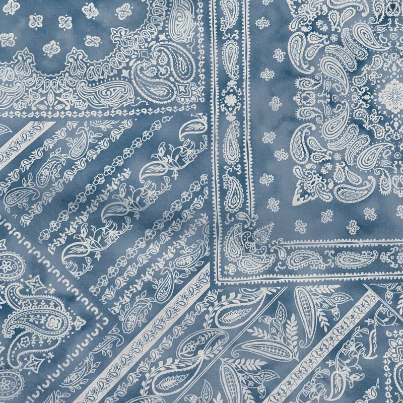 smoke paisley open collar shirt_blue