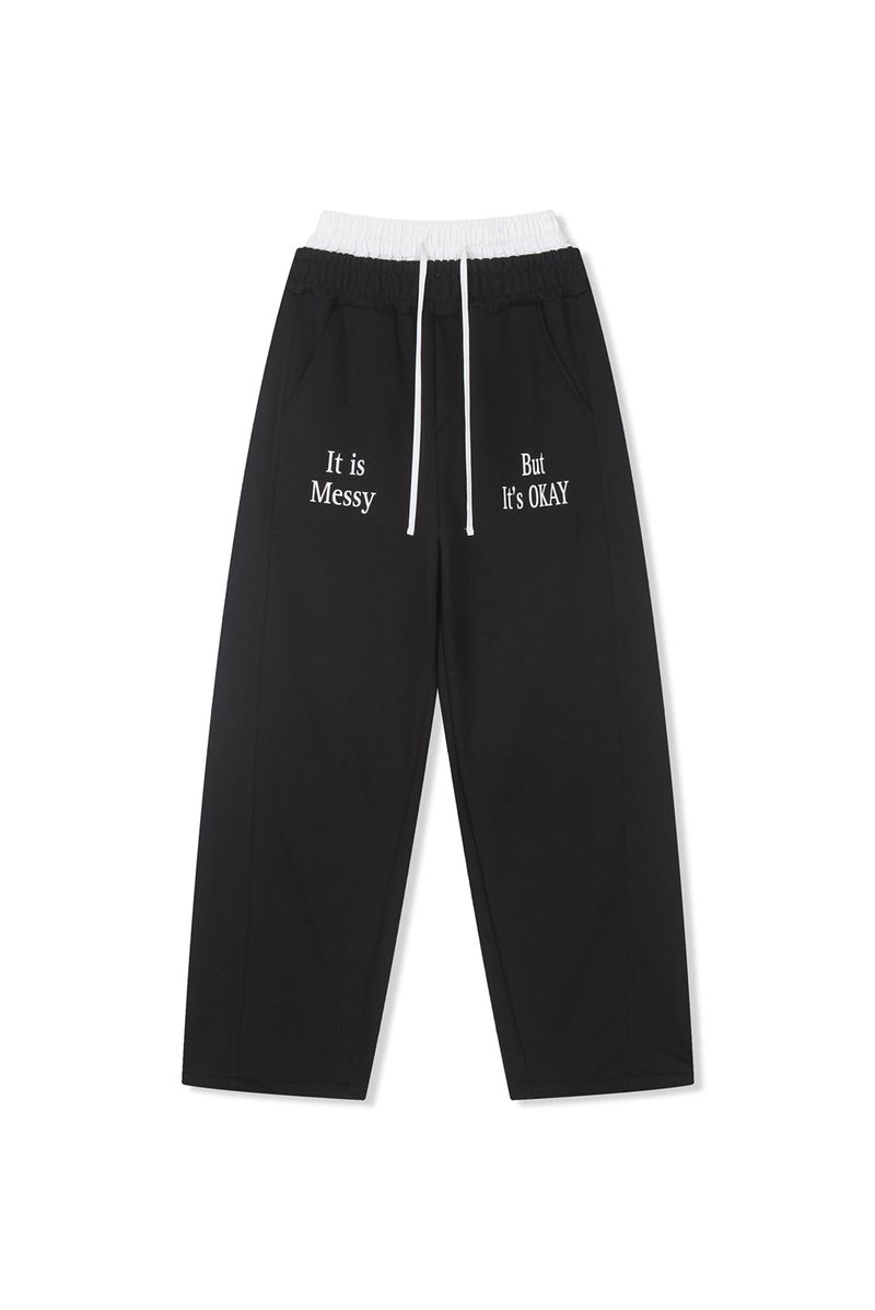 Eclipse Lettering Sweatpants
