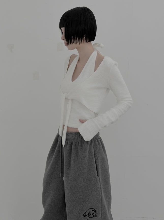 Marsh Fur Knot Warmer Cardigan