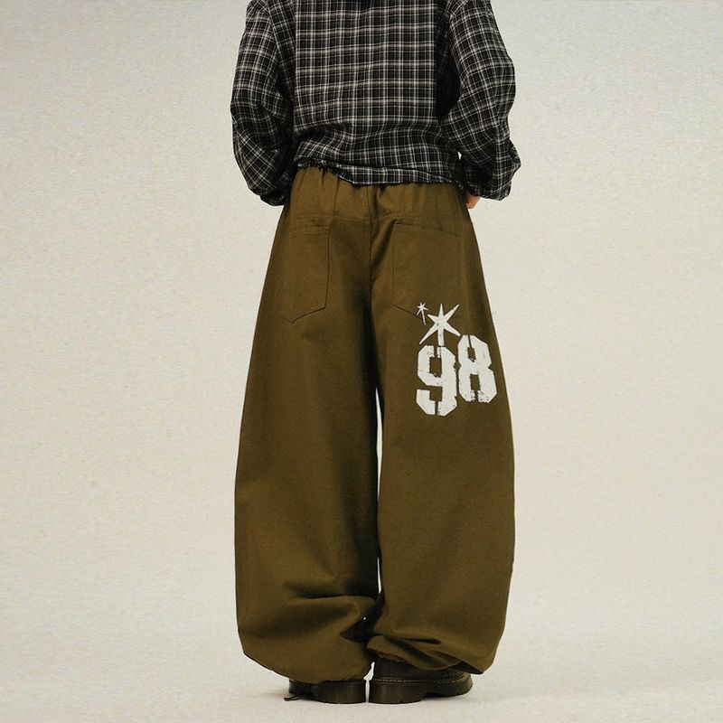 SEMIKAJI(セミカジ)の「RO 08 Lettering Banding Balloon Pants(Pants)」