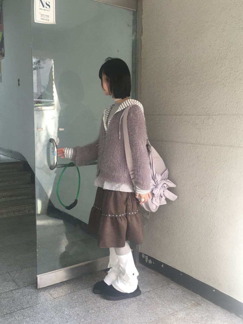 eyelet tier skirt
