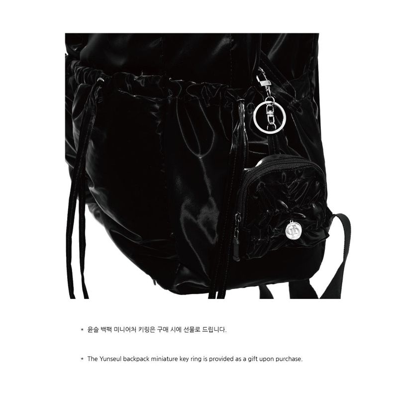 UNISEX 4 POCKET YUNESEUL BACKPACK_BLACK