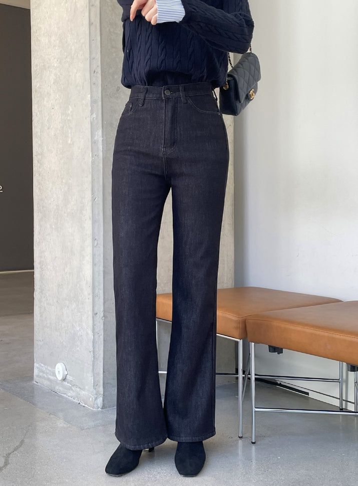 iam mari（アイアム マリ）の「Corgette Brushed Span Bootcut Denim Pants（Pants）」