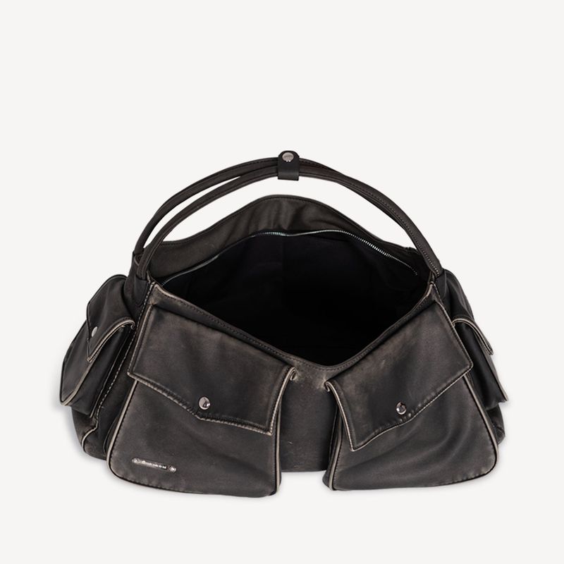 OUT POCKET BOSTON BAG LARGE