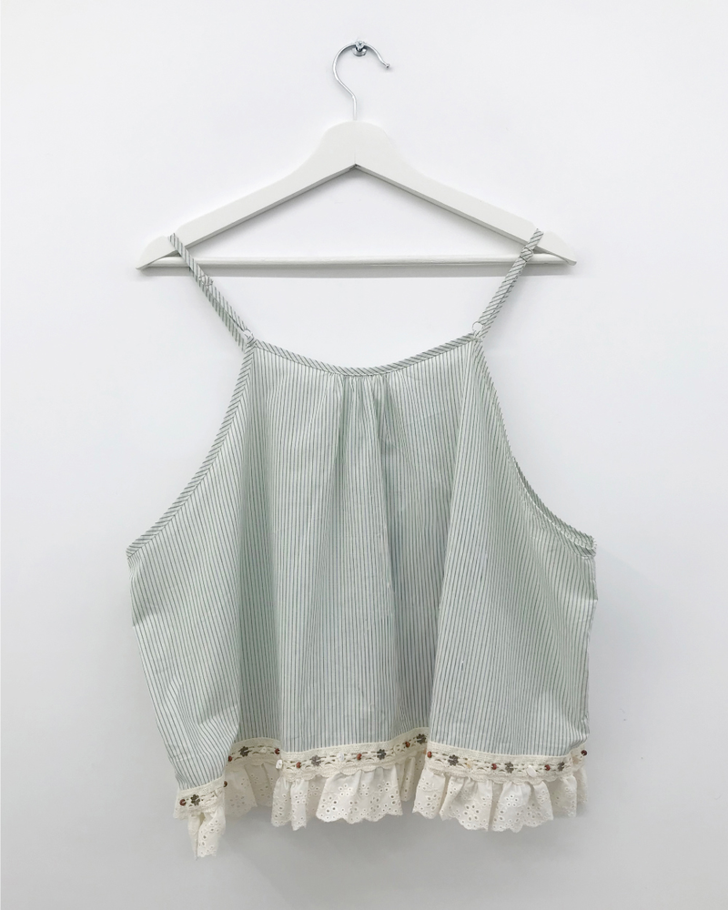 Clue Pearl Punched Bustier (2color)