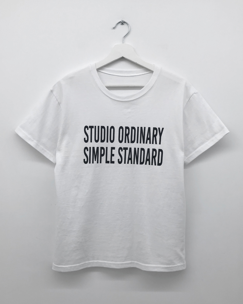 Studio Lettering T-shirt (4color)