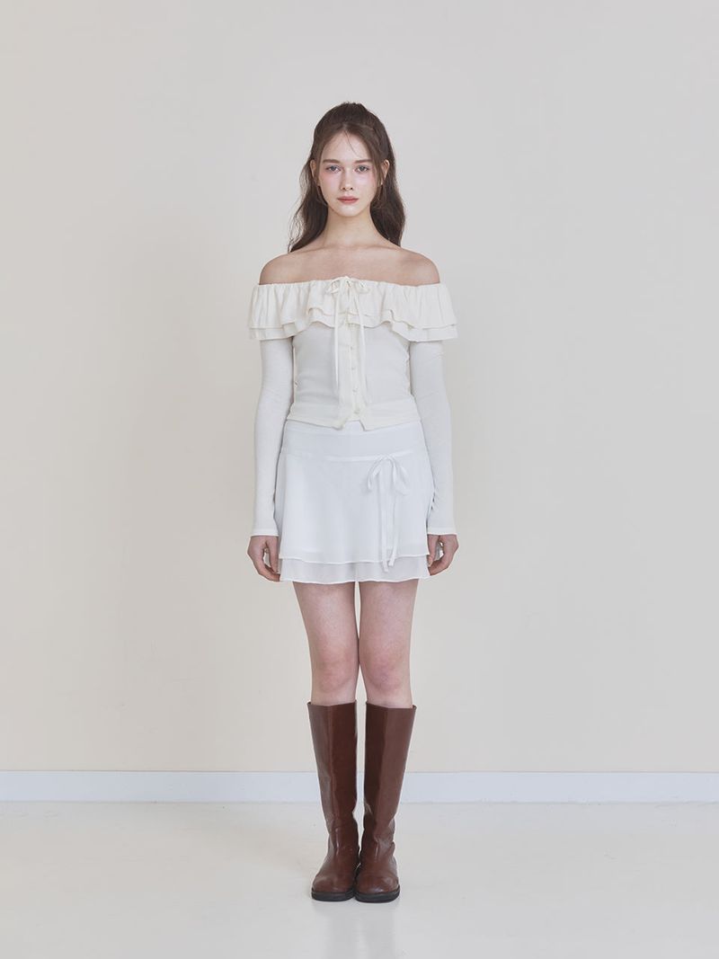 Lina top (Cream)