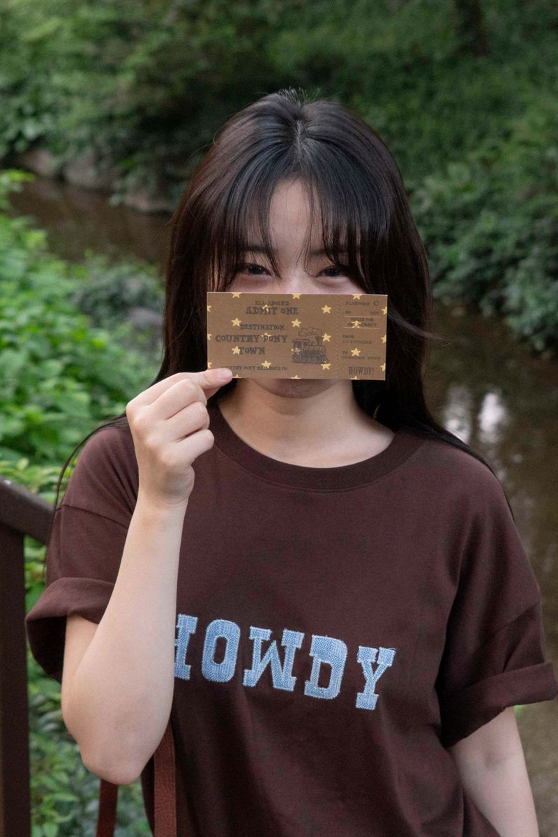 Country Pony（カントリーポニー）の「HOWDY half tee shirts（Tops）」