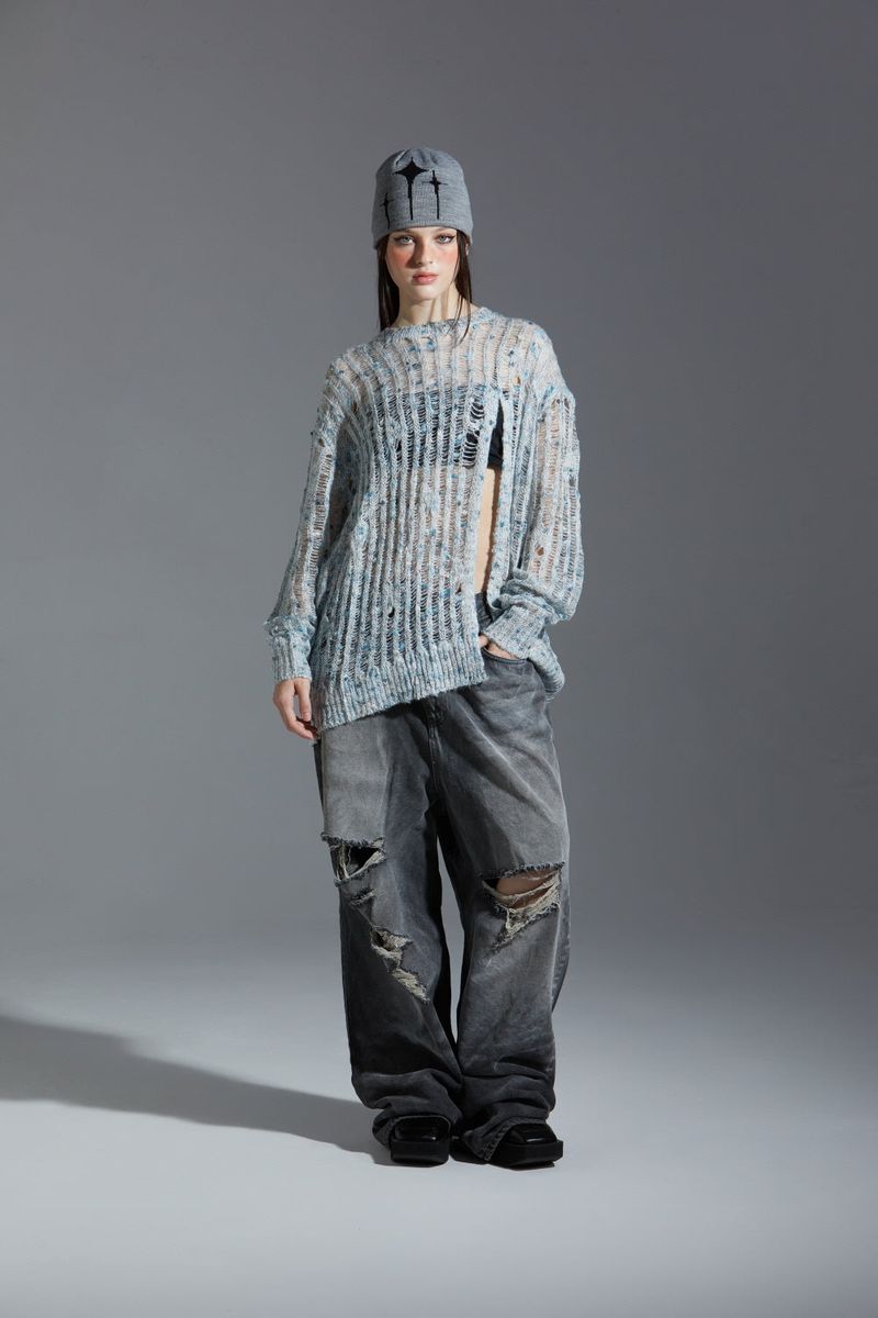 POP SLIT KNIT