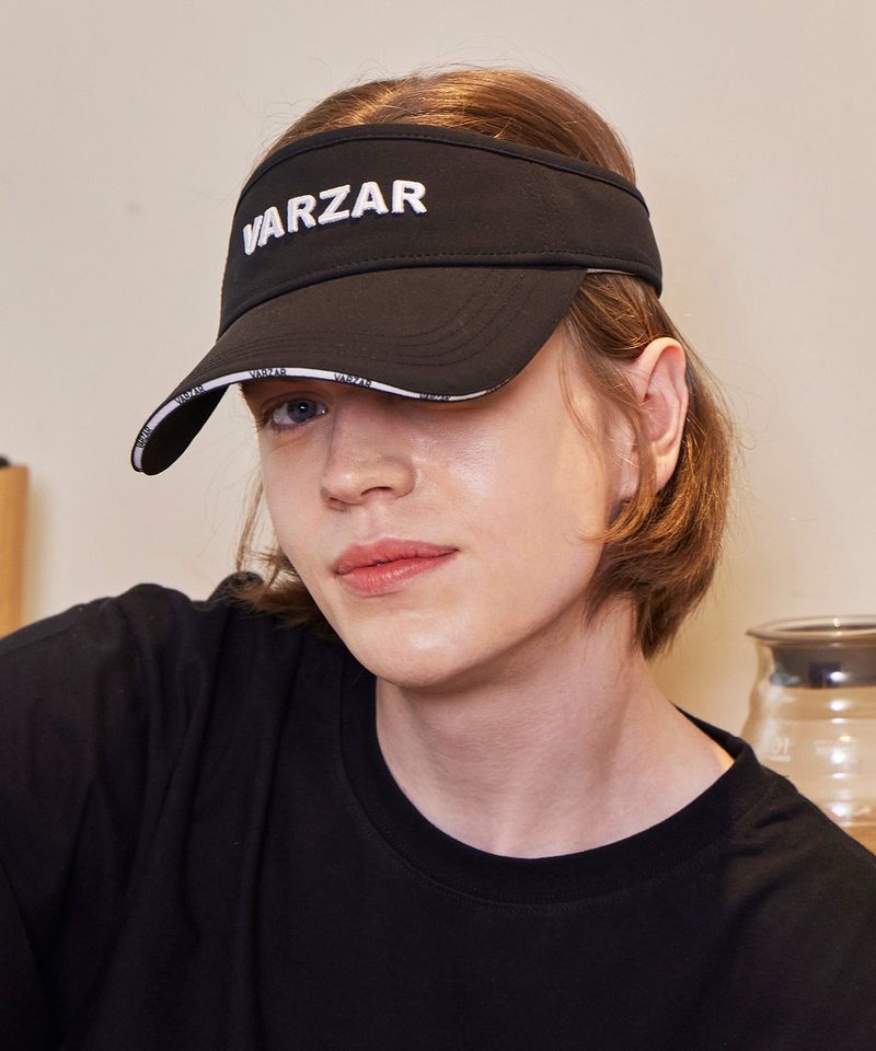 VARZAR(バザール)の「サンドイッチバイザーサンキャップ(帽子)」