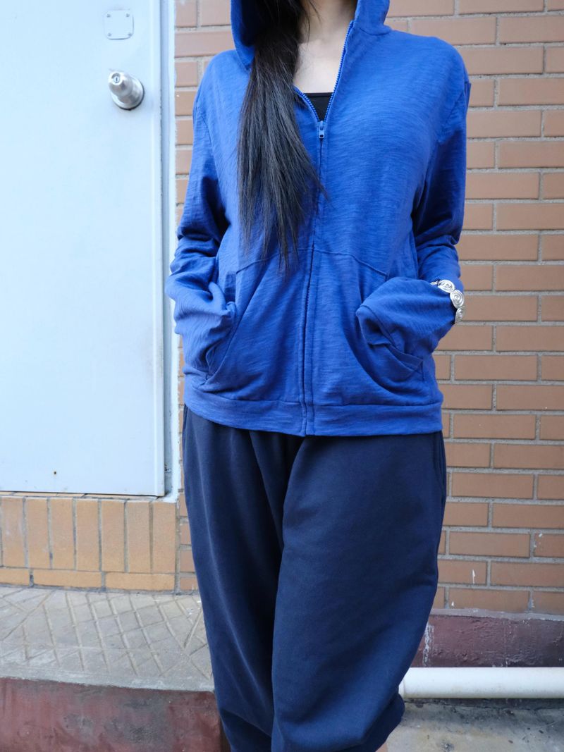 slub hoodie