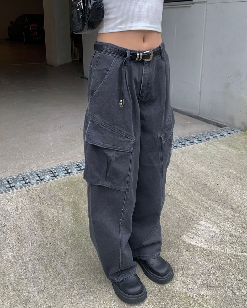 (Unisex) Oval cargo pants