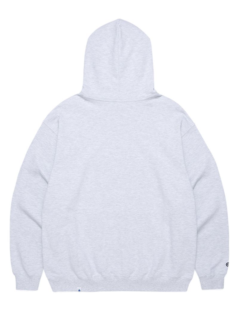 PUNCH BEANS HOODIE LIGHT GREY(CV2CFUM413A)