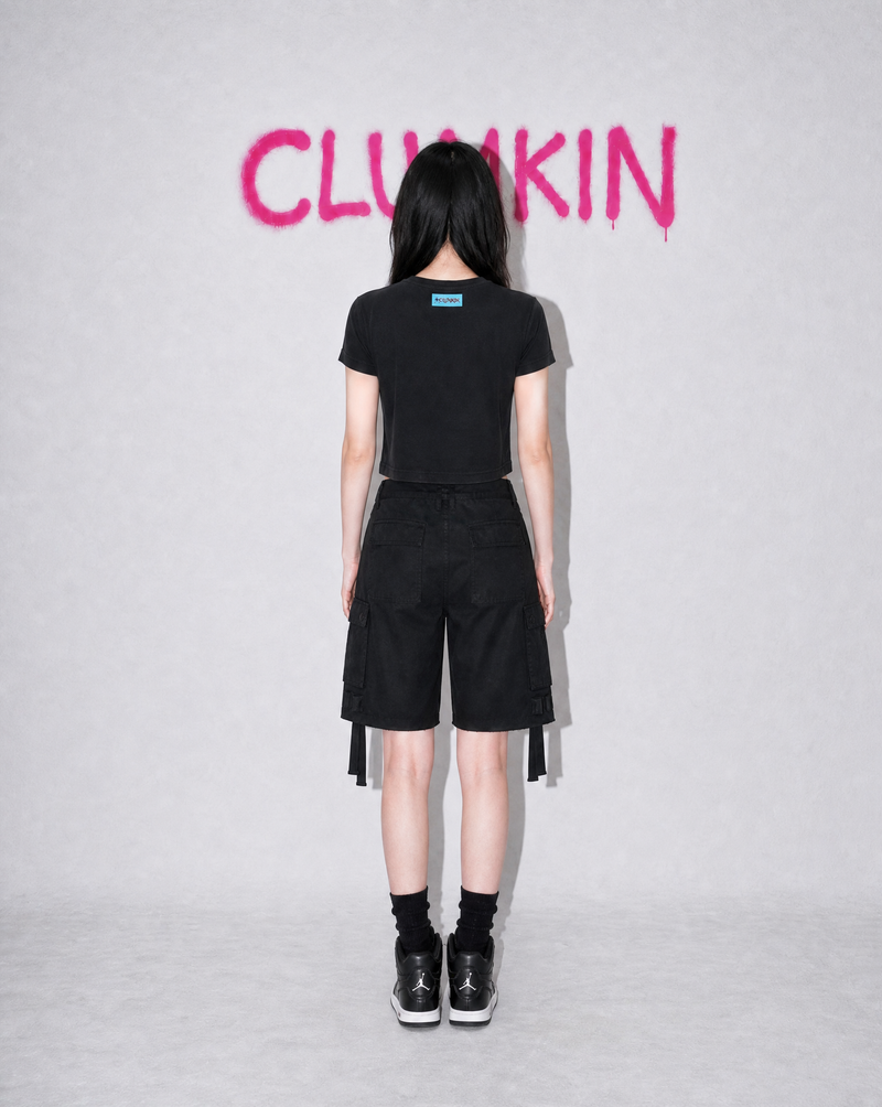 ドゥードゥルロゴTシャツ(BLACK) [WOMEN]